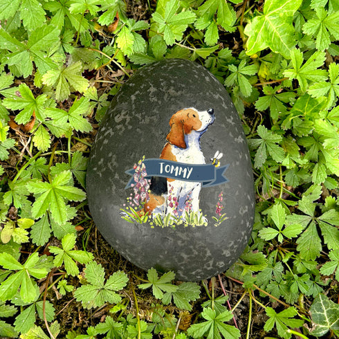 Beagle Banner Pebble